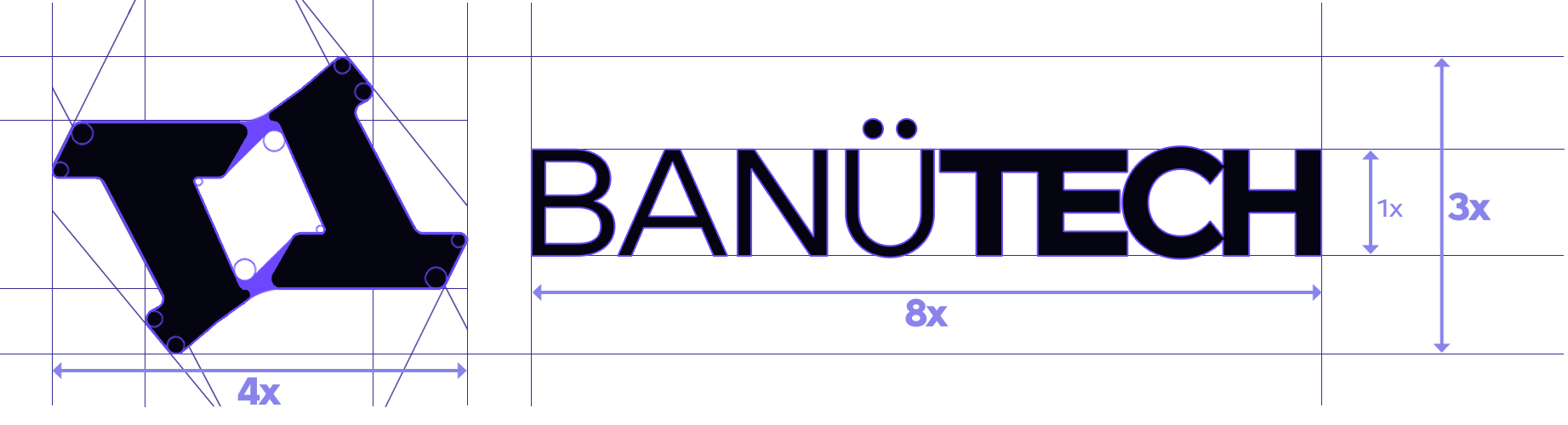 BanüTECH Logo Grid